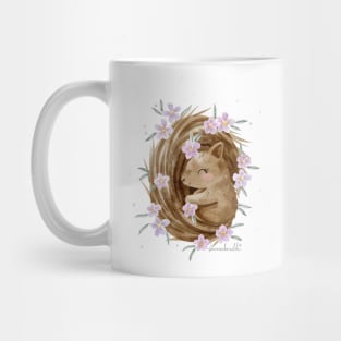 Sleeping Squirrel Mug